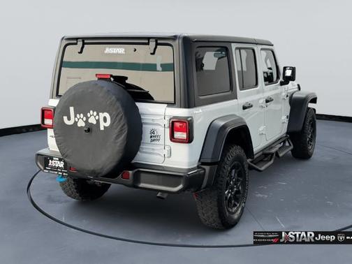 Bright White Clearcoat 2023 Jeep Wrangler 4xe Base