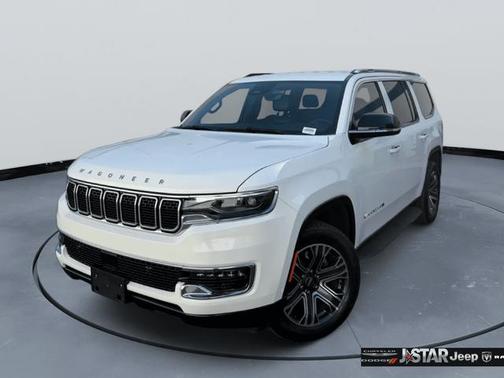 Bright White Clearcoat 2025 Jeep Wagoneer Carbide 4x4