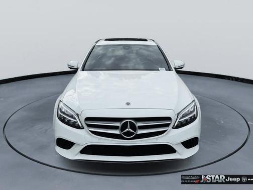 Polar White 2021 Mercedes-Benz C-Class Sedan