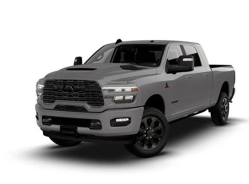 Ceramic Gray Clearcoat 2026 RAM 2500 Laramie Mega Cab 4x4 6'4' Box