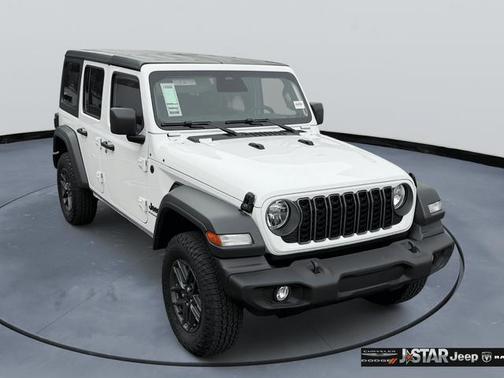 Bright White Clearcoat 2026 Jeep Wrangler Sport S