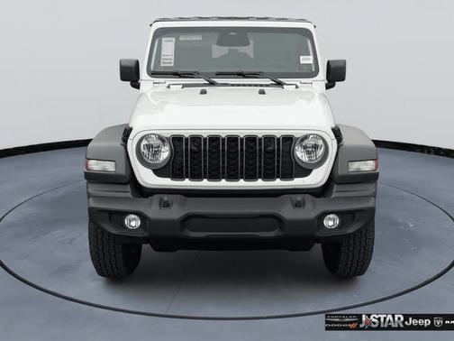 Bright White Clearcoat 2026 Jeep Wrangler Sport S