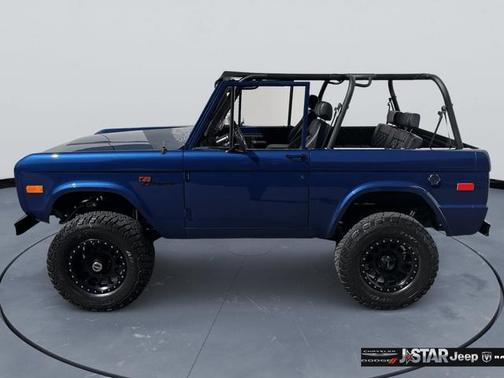 Blue 1969 Ford Bronco