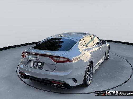 Ceramic Silver 2019 Kia Stinger GT2
