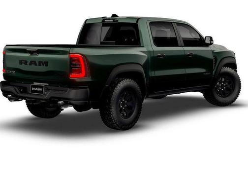 Green 2026 RAM 1500 RHO Crew Cab 4x4 5'7' Box