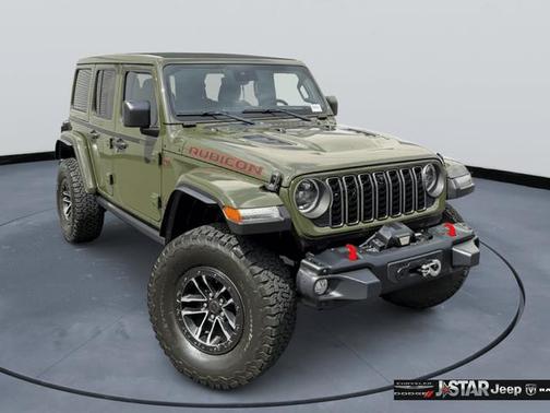 Sarge Green Clearcoat 2024 Jeep Wrangler Rubicon
