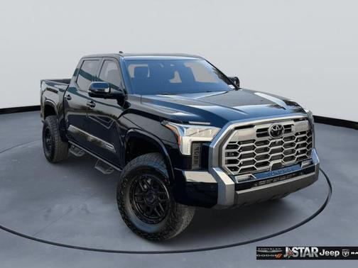 Midnight Black Metallic 2025 Toyota Tundra Platinum