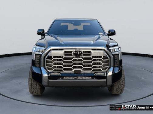 Midnight Black Metallic 2025 Toyota Tundra Platinum