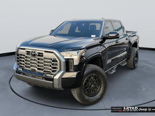 Midnight Black Metallic 2025 Toyota Tundra Platinum