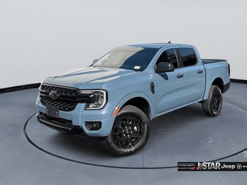 Azure Gray Metallic Tri-Coat 2025 Ford Ranger XLT
