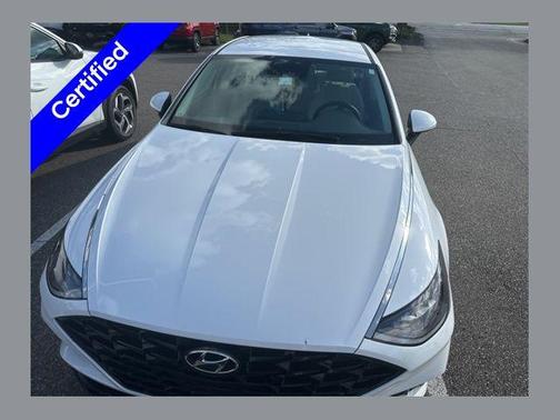 Serenity White 2023 Hyundai SONATA SEL