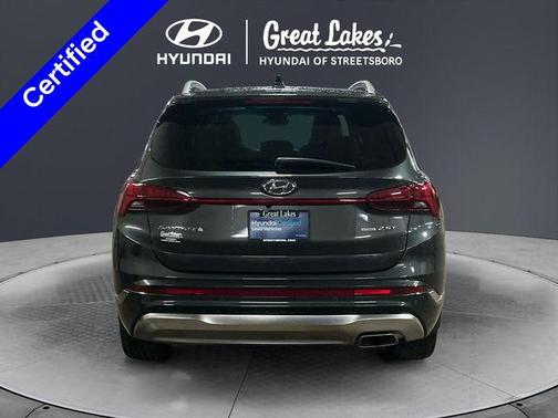 Portofino Gray 2023 Hyundai SANTA FE Calligraphy