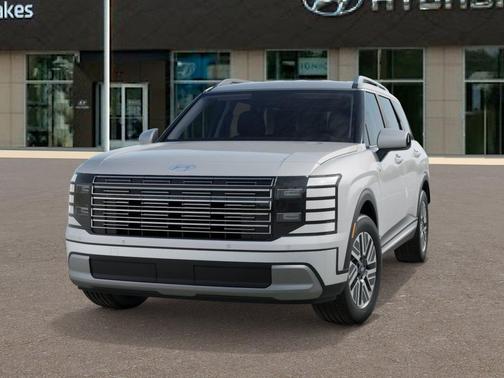 Creamy White Pearl 2026 Hyundai Palisade Hybrid SEL 7P