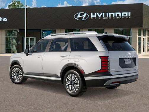 Creamy White Pearl 2026 Hyundai Palisade Hybrid SEL 7P