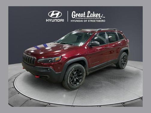 Velvet Red Pearlcoat 2021 Jeep Cherokee Trailhawk