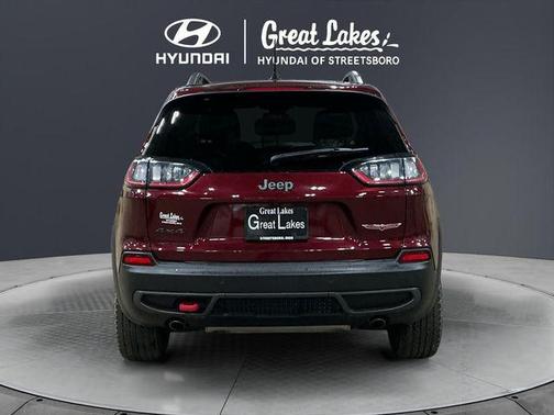 Velvet Red Pearlcoat 2021 Jeep Cherokee Trailhawk