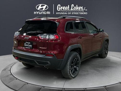 Velvet Red Pearlcoat 2021 Jeep Cherokee Trailhawk