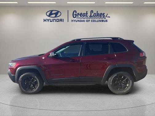 Velvet Red Pearlcoat 2021 Jeep Cherokee Trailhawk