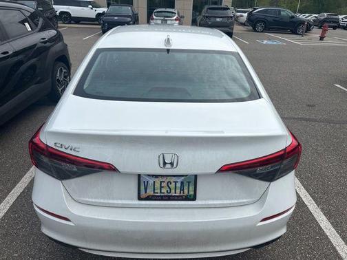 Platinum White Pearl 2023 Honda Civic LX