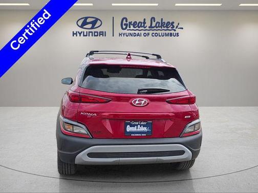 Ultimate Red 2023 Hyundai KONA SEL