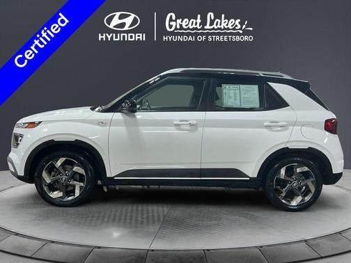 Lunar White 2023 Hyundai VENUE Limited