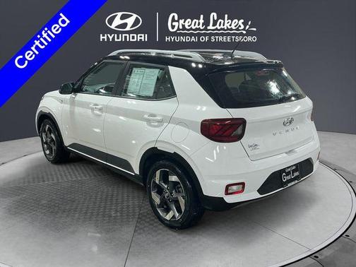Lunar White 2023 Hyundai VENUE Limited