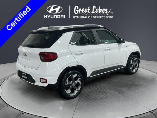 Lunar White 2023 Hyundai VENUE Limited