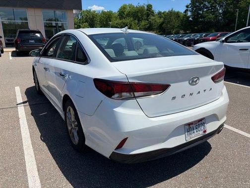 Quartz White Pearl 2018 Hyundai SONATA SEL
