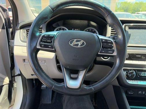 Quartz White Pearl 2018 Hyundai SONATA SEL