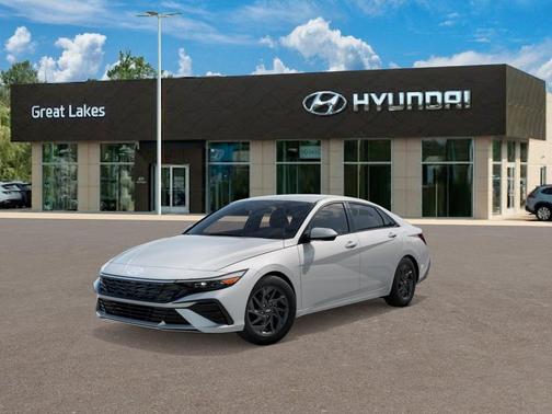 Serenity White 2026 Hyundai ELANTRA HEV Blue