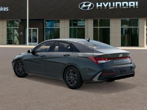 Amazon Gray 2026 Hyundai ELANTRA HEV Blue