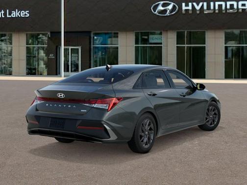 Amazon Gray 2026 Hyundai ELANTRA HEV Blue