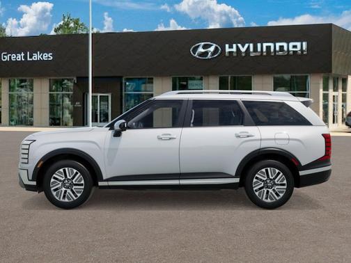 Creamy White Pearl 2026 Hyundai Palisade Hybrid SEL Premium 7P