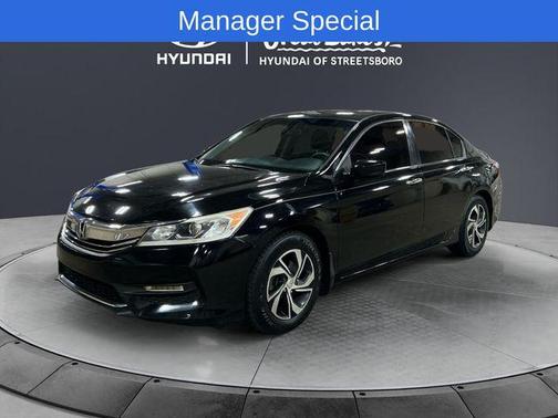 Crystal Black Pearl 2016 Honda Accord LX