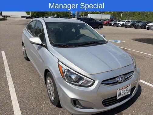 Ironman Silver Metallic 2017 Hyundai Accent SE