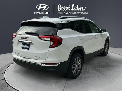 Summit White 2023 GMC Terrain SLT