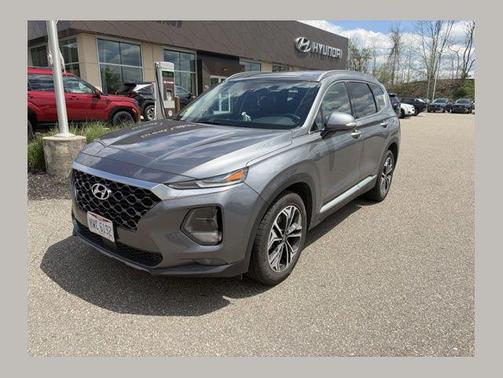 Machine Gray 2019 Hyundai SANTA FE Limited 2.0T