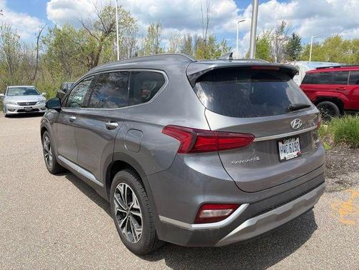 Machine Gray 2019 Hyundai SANTA FE Limited 2.0T