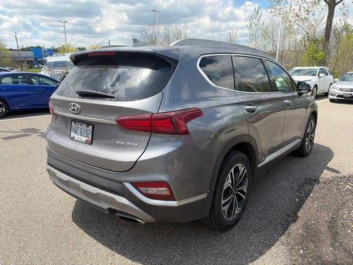 Machine Gray 2019 Hyundai SANTA FE Limited 2.0T