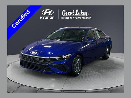 Intense Blue 2024 Hyundai ELANTRA SEL