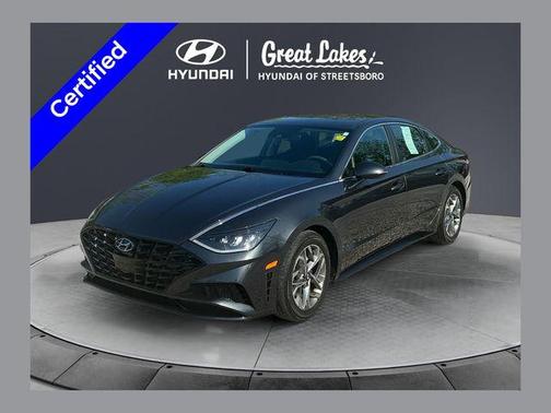 Portofino Gray 2021 Hyundai SONATA SEL