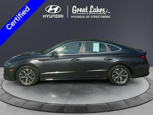 Portofino Gray 2021 Hyundai SONATA SEL
