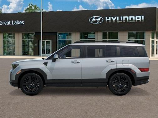 Shimmering Silver 2026 Hyundai SANTA FE HEV Calligraphy