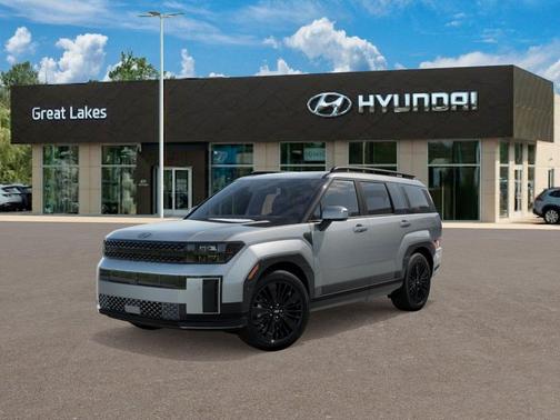 Shimmering Silver 2026 Hyundai SANTA FE HEV Calligraphy