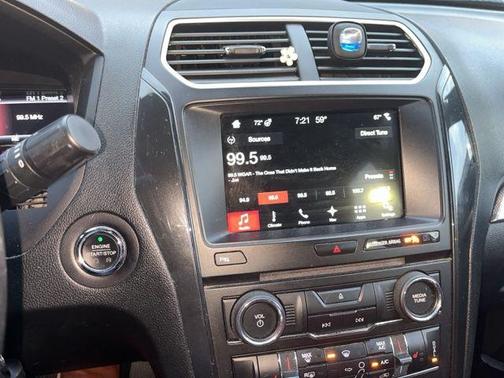 Shadow Black 2017 Ford Explorer XLT