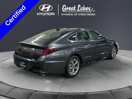 Portofino Gray 2021 Hyundai SONATA SEL