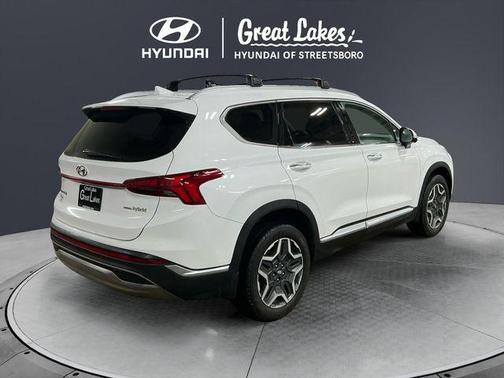 Quartz White 2022 Hyundai SANTA FE Limited