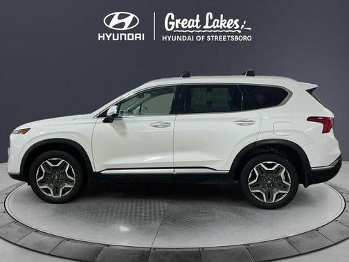 Quartz White 2022 Hyundai SANTA FE Limited
