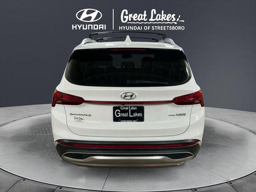 Quartz White 2022 Hyundai SANTA FE Limited