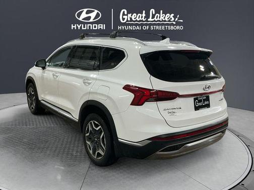 Quartz White 2022 Hyundai SANTA FE Limited